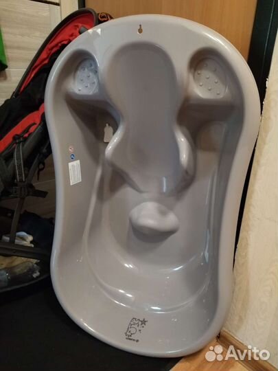 Ванночка для купания с горкой