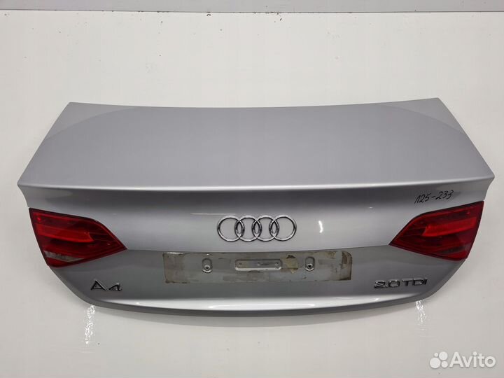 Audi A4 B8 крышка багажника