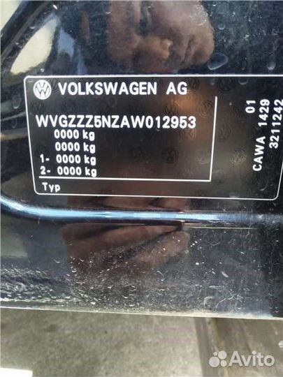 Разбор на запчасти Volkswagen Tiguan 2007-2011