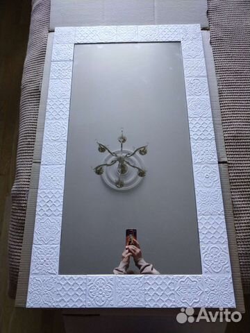 Большое зеркало ручной работы