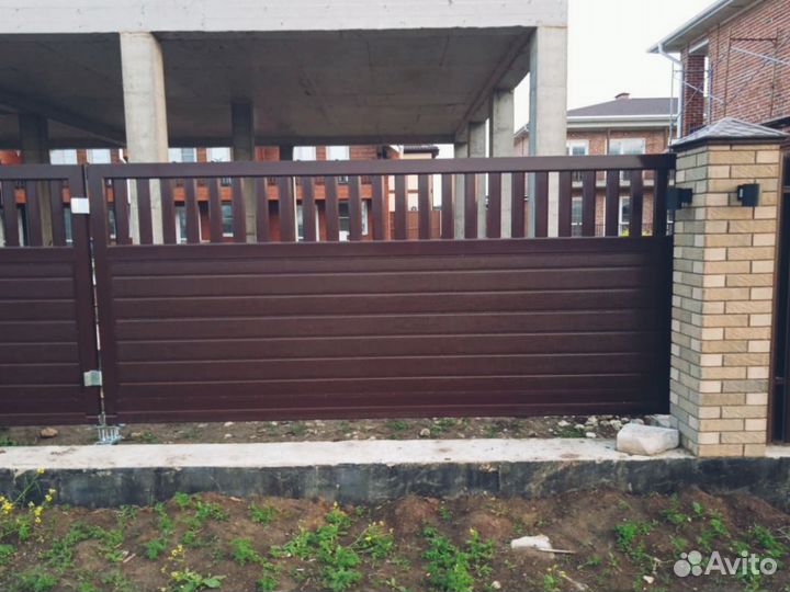 Привод на распашные ворота монтаж за 1-2 дня