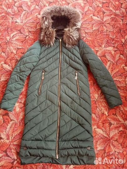 Пуховик зимний женский