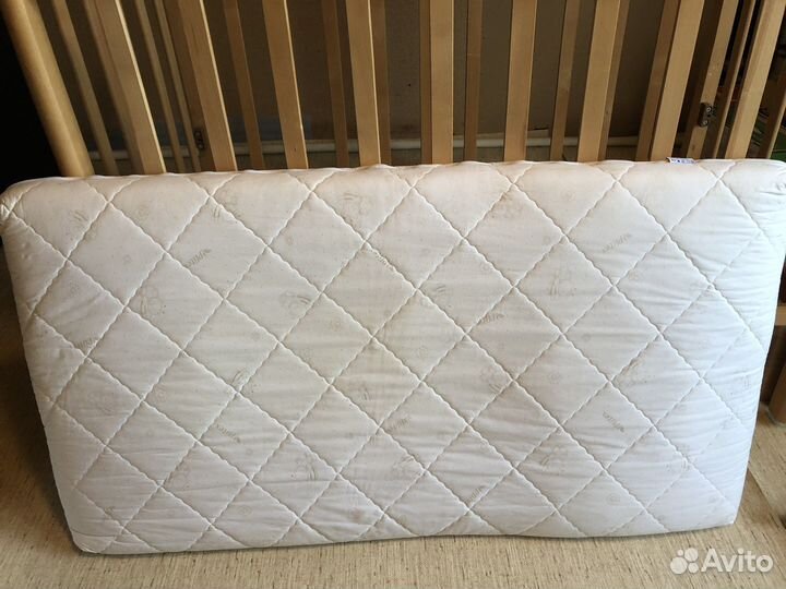 Матрас 120 60 plitex в детскую кроватку