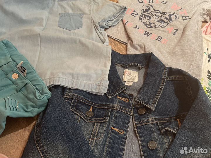 Пакет вещей для девочки 122-128 Zara, Mayoral