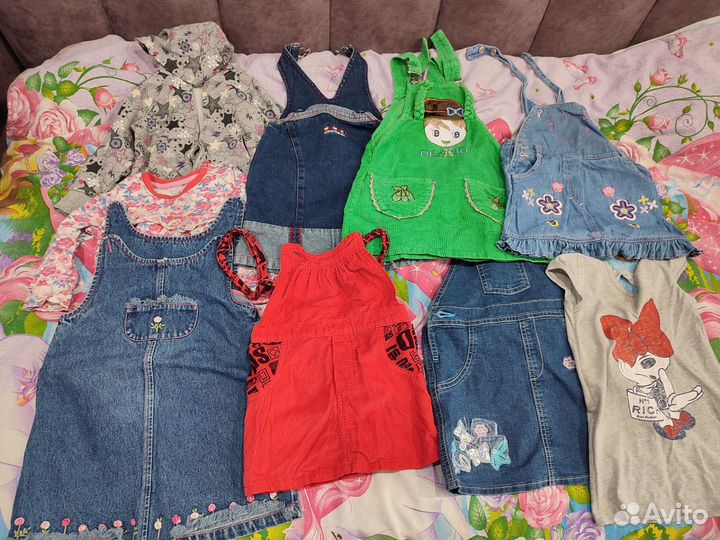 Детская одежда для девочек пакетом