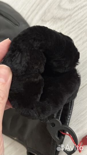 Новые зимние перчатки натуральная кожа