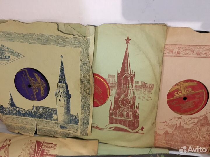 Грампластинки СССР 50-60 годов