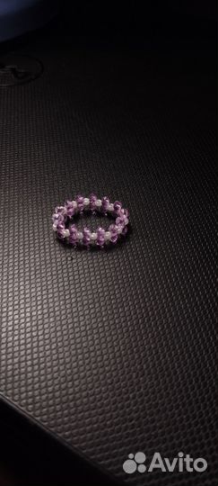 Кольцо из бисера