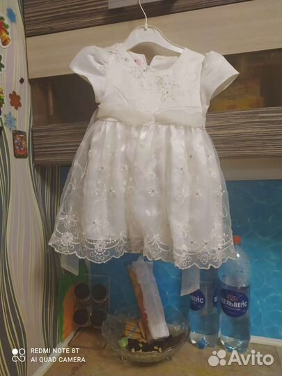 Платье для девочки 74