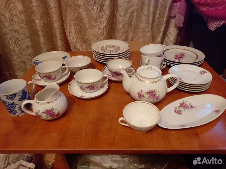 Сервиз столовый посуда