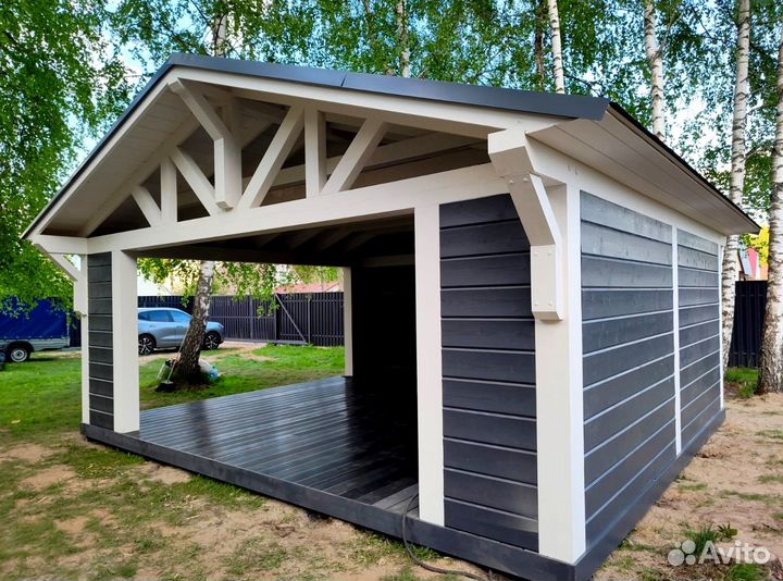 Беседка из дерева