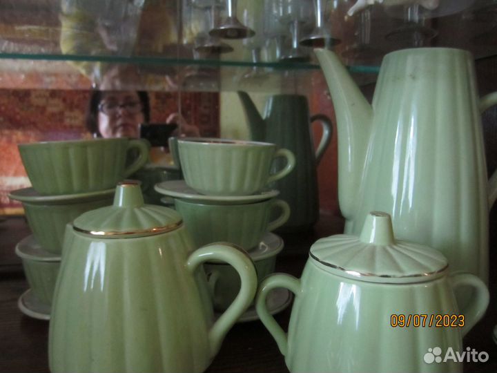 Кофейный сервиз времен СССР