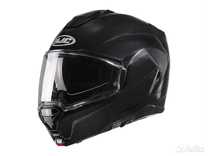 Мотошлем HJC i100 metal black