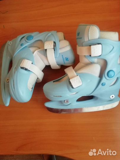 Коньки детские раздвижные 27 30