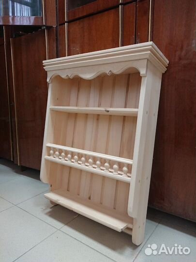 Кухонная полка в стиле прованс