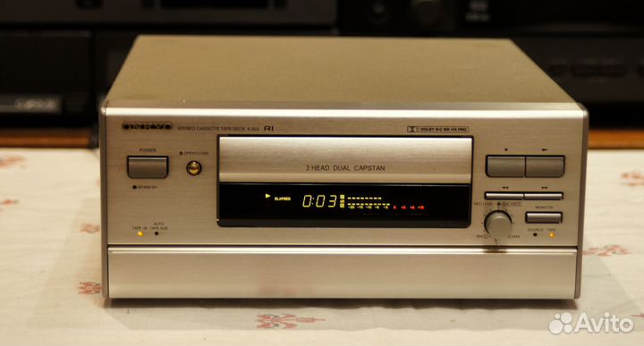 Onkyo K-622 3 головки Marantz SD-5010 слайдер