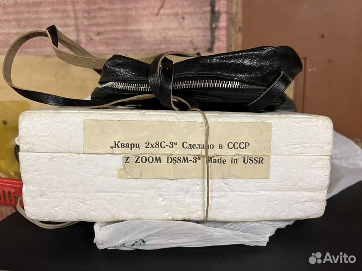 Советская видеокамера кварц 2 х 8С-3