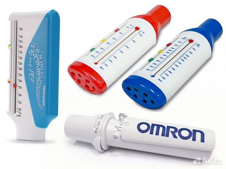 Пикфлоуметр для спирометрии (с ру и без)