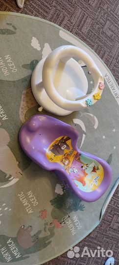 Горка для купания, стульчик для купания