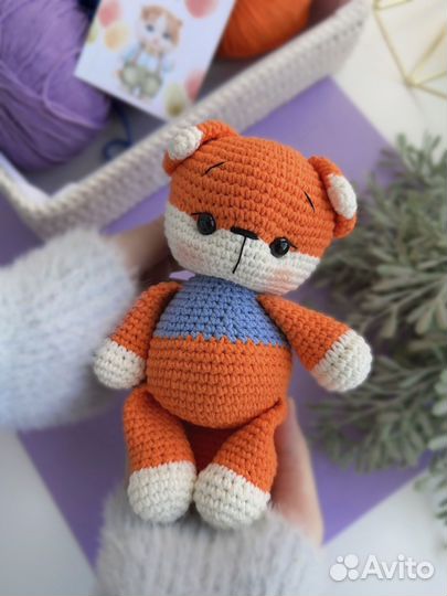 Вязаные мягкие игрушки. Ручная работа