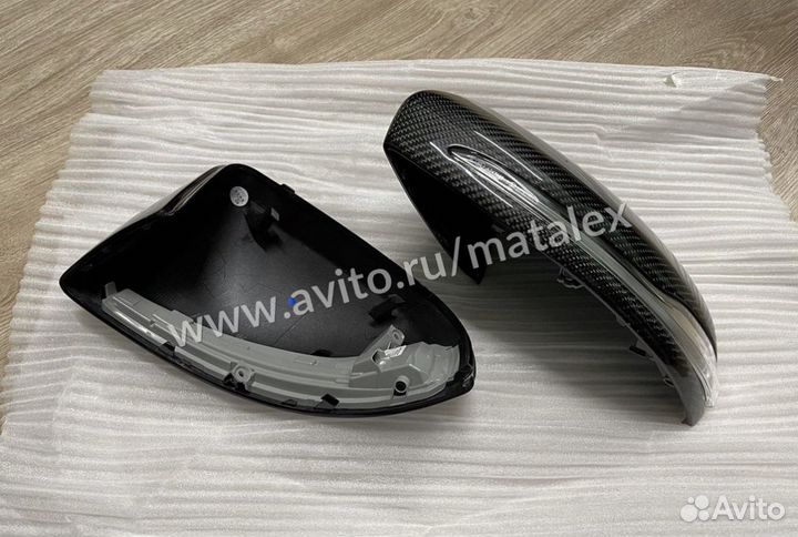 Накладки зеркал для Мерседес W205 W213