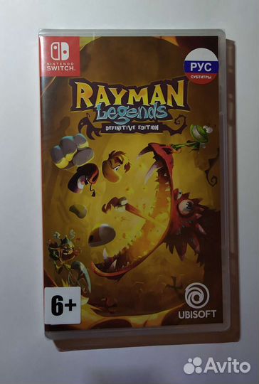 Rayman Legends Definitive Edition (в плёнке)
