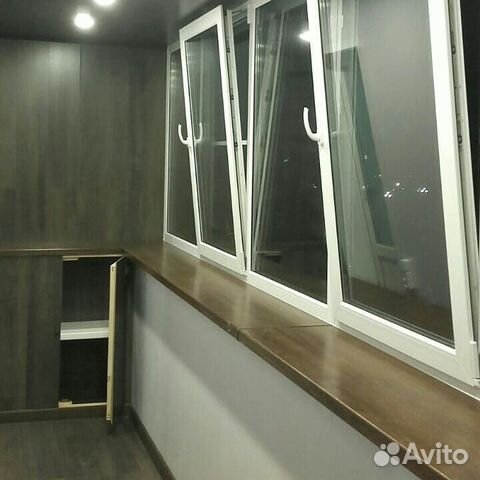 Остекление балконов в пятиэтажке. Окна пвх