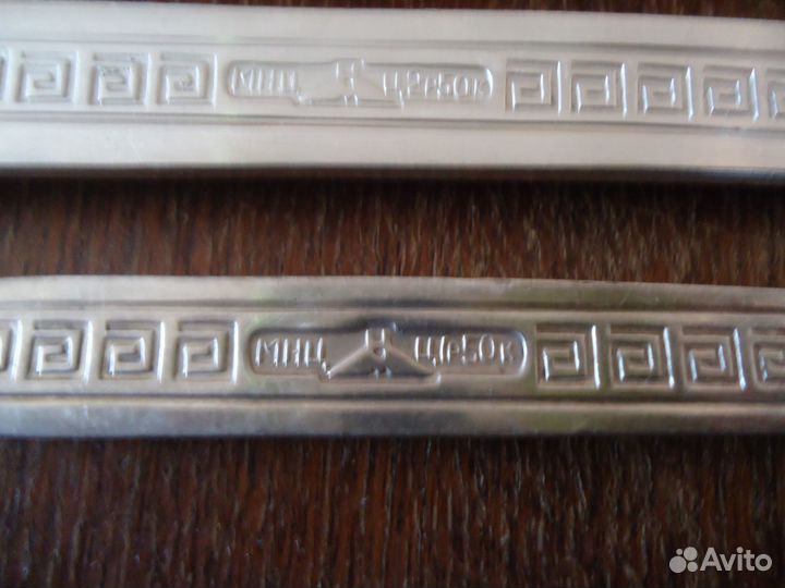 Столовый набор мельхиор СССР