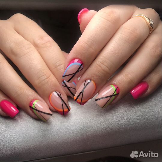 Маникюр,педикюр,наращивание ногтей