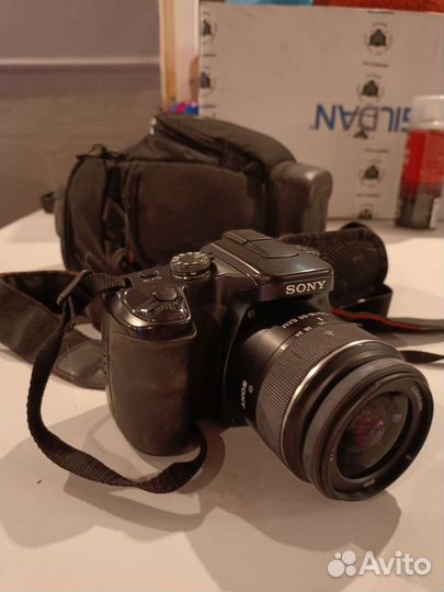 Sony a100 зеркальный фотоаппарат