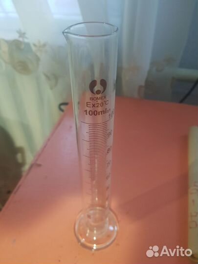 Мензурка стеклянная на 100мл