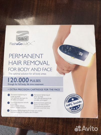 Фотоэпилятор Silk’n&goluxx Эпилятор Силк