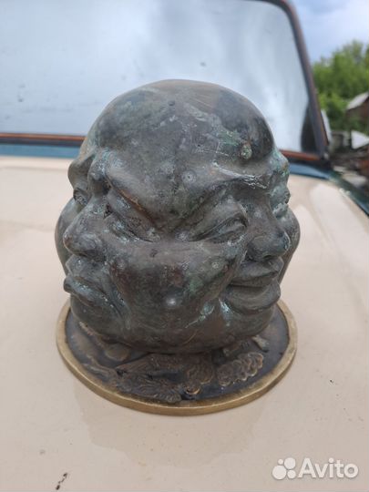 Сувенир скульптура 4 лица 4 настроения