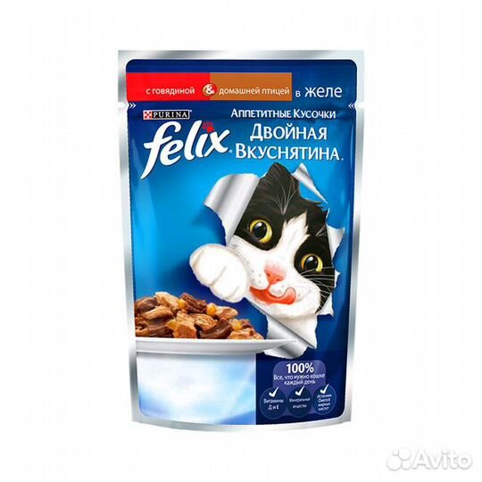 Корм для кошек felix (Феликс)