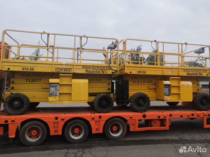 Аренда и услуги ножничного подъёмника