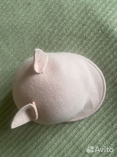 Zara Новая шляпка с ушками на дев. 55 см