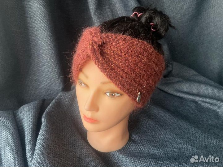 Повязка на голову. Ручная работа