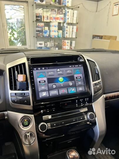 Магнитола android Toyota Land Cruiser 200 07-15