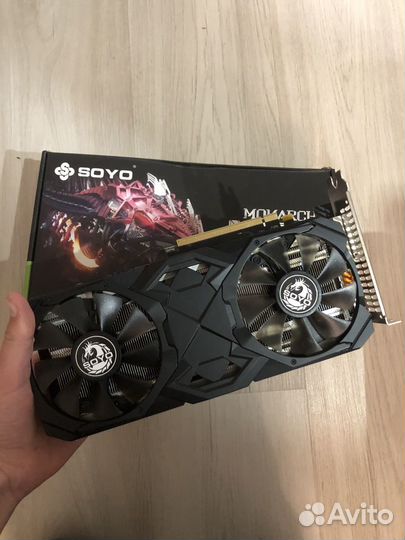 Видеокарта rx 580 8gb soyo