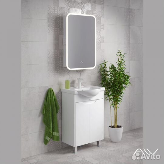 Зеркальный шкаф в ванную Америка