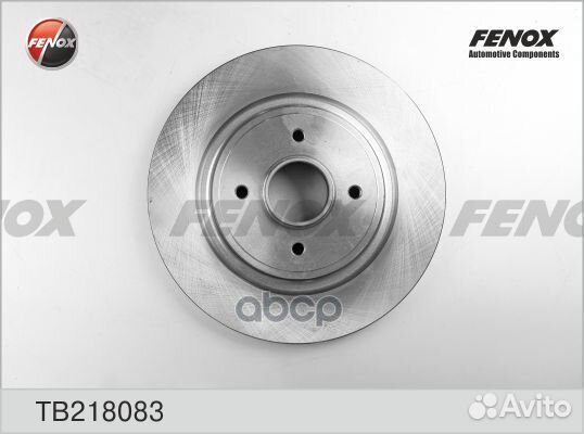 Торм.диск зад.274x11 4 отв. TB218083 fenox