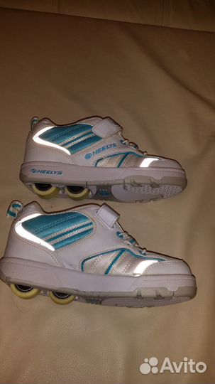 Роликовые кроссовки Heelys, 19см, р.32 (EUR)
