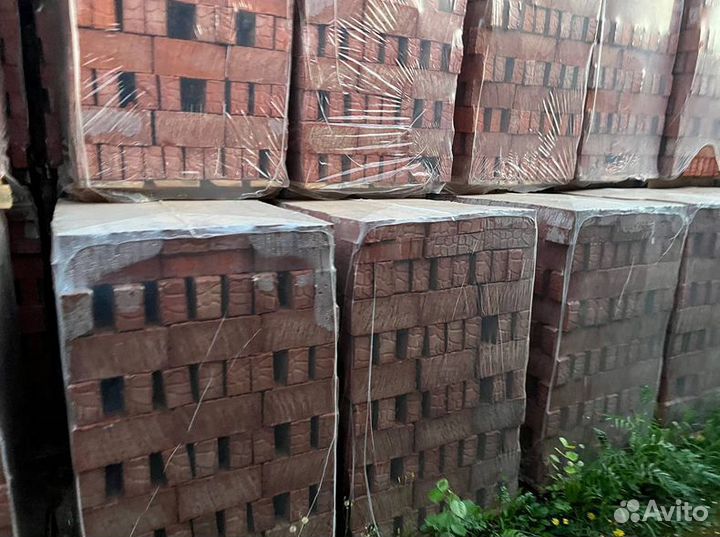 Кирпич красный