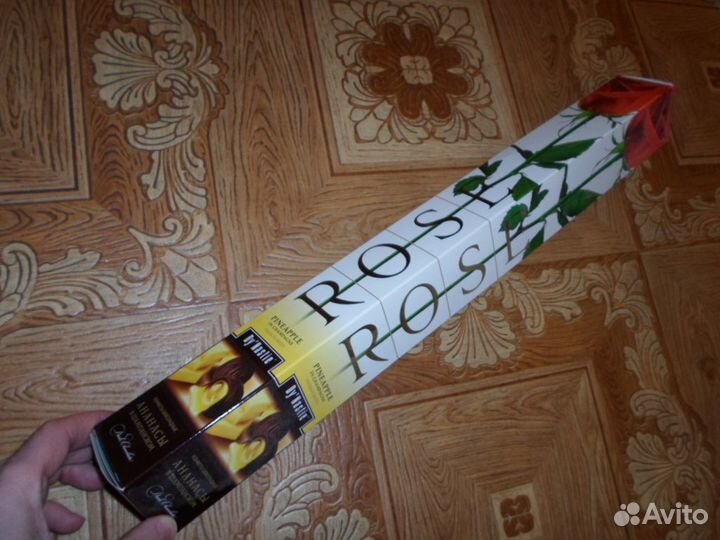 Авторская роза из воска