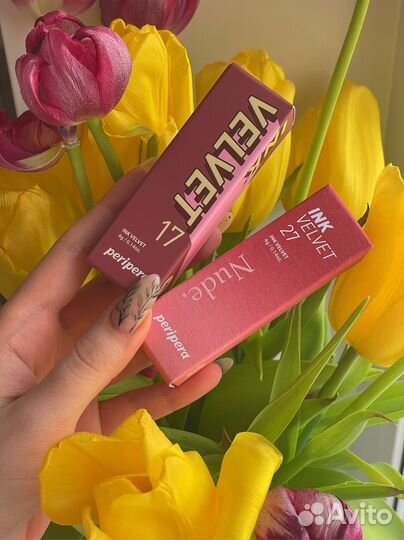 Кремовая помада peripera velvet ink