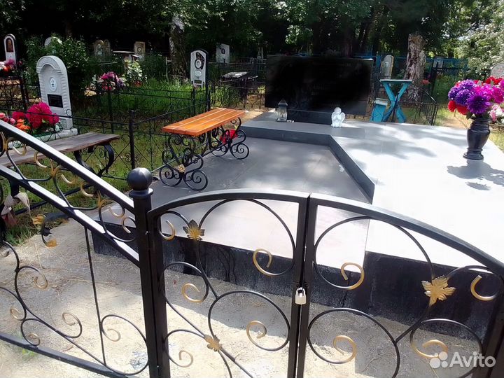 Благоустройство мест захоронений