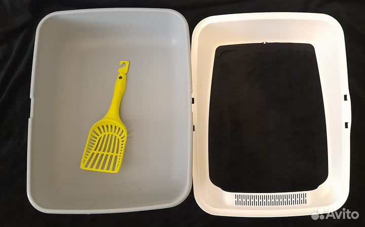 Лоток для кошек и миска