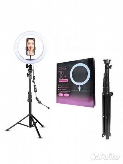 Световое кольцо со штативом Ring Fill Light (диаме