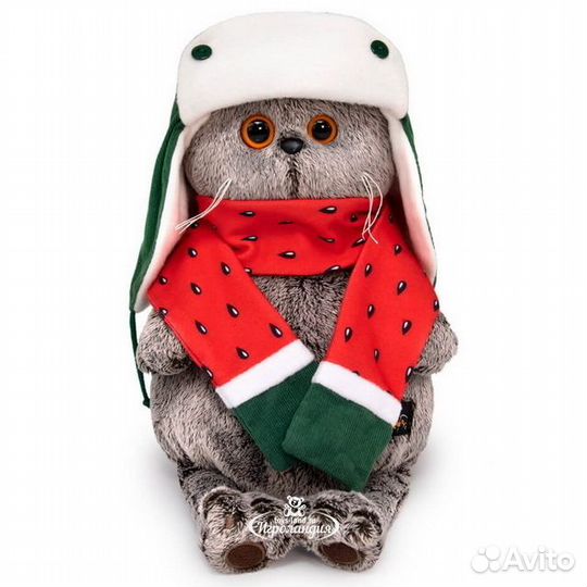 Кот Басик мягкая игрушка