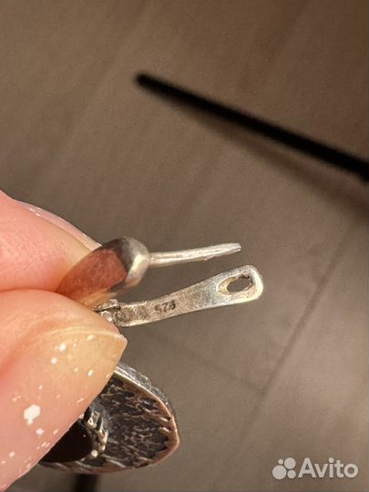 Серьги серебрянные